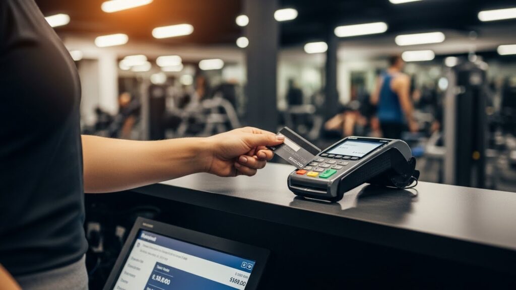 Payment Card Machine for Gyms